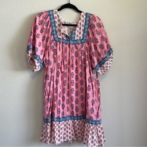 NWT Old Navy Pink Floral Boho Dress